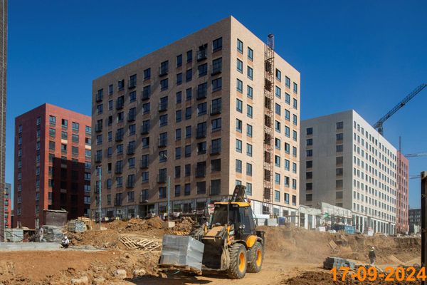 Ход строительства ЖК «Середневский лес» за Сентябрь 2024 г., фото №5
