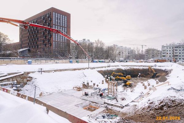 Ход строительства ЖК «Пэйв» за Январь 2026 г., фото №5