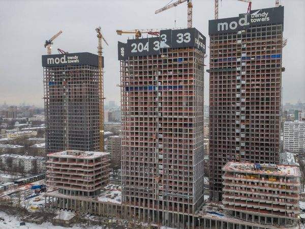 Ход строительства ЖК «Мод» за Март 2023 г., фото №2