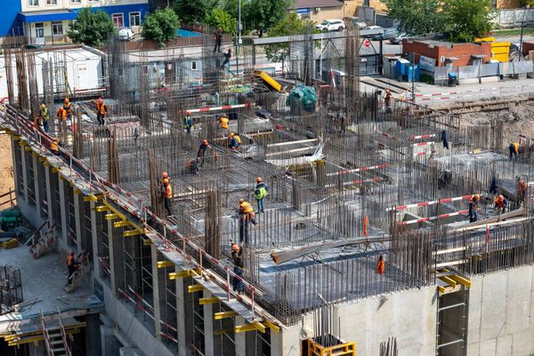 Ход строительства ЖК «Левел Южнопортовая» за Июнь 2023 г., фото №4