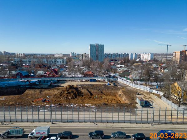 Ход строительства ЖК «Юнино» за Март 2023 г., фото №4