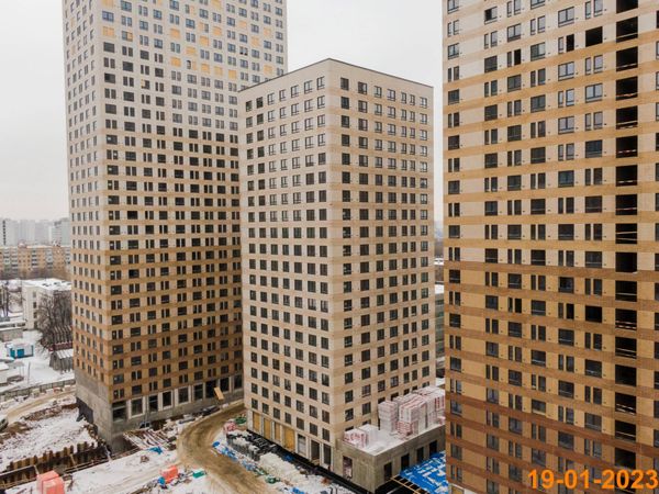 Ход строительства ЖК «Кронштадтский 9» за Январь 2023 г., фото №4