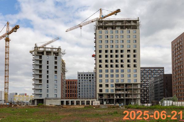 Ход строительства ЖК «Никольские луга» за Июнь 2025 г., фото №5