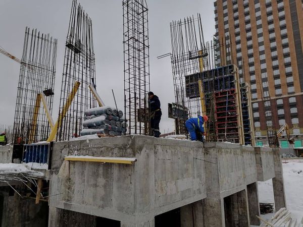 Ход строительства ЖК «УНО Головинские пруды» за Январь 2023 г., фото №3