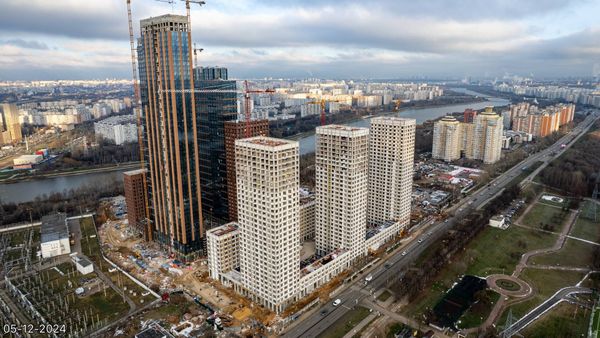 Ход строительства ЖК «Вейв» за Декабрь 2024 г., фото №4