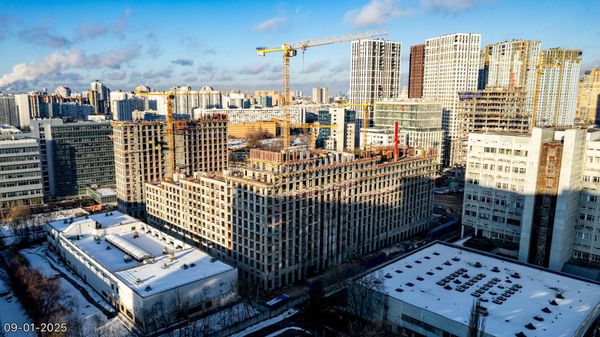 Ход строительства ЖК «Обручева 30» за Январь 2025 г., фото №2