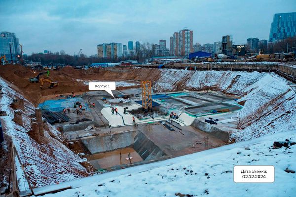 Ход строительства ЖК «НОВА» за Декабрь 2024 г., фото №2