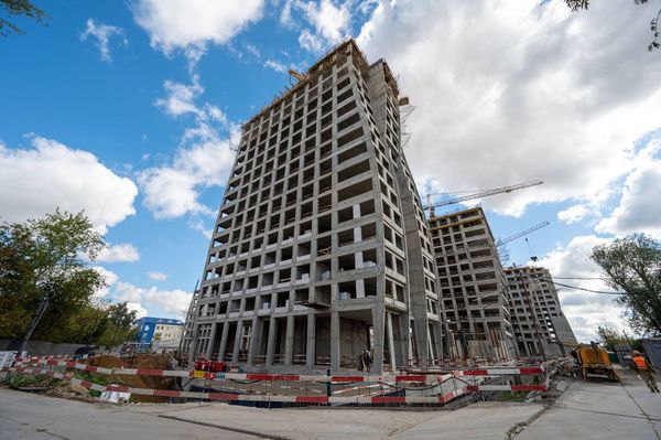 Ход строительства ЖК «Левел Южнопортовая» за Август 2023 г., фото №3