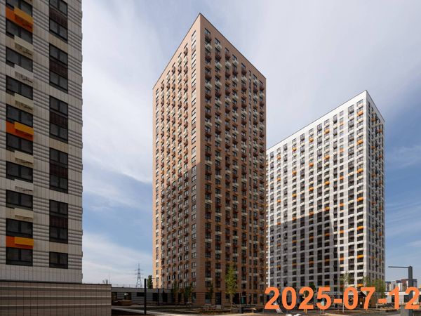Ход строительства ЖК «Амурский парк» за Июль 2025 г., фото №5