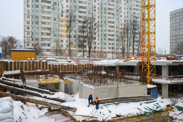 Ход строительства ЖК «УНО Горбунова» за Март 2026 г., фото №3