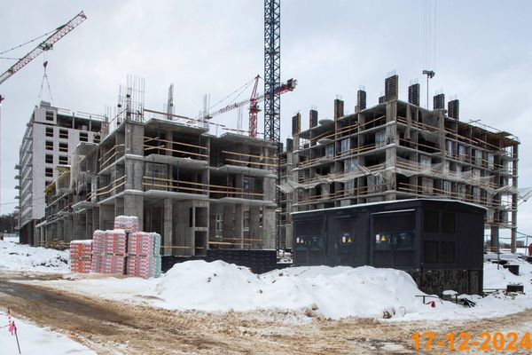 Ход строительства ЖК «Середневский лес» за Декабрь 2024 г., фото №5