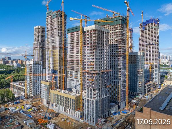Ход строительства ЖК «Сет» за Июнь 2026 г., фото №3