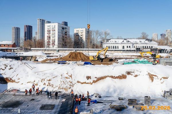 Ход строительства ЖК «Пэйв» за Февраль 2026 г., фото №3