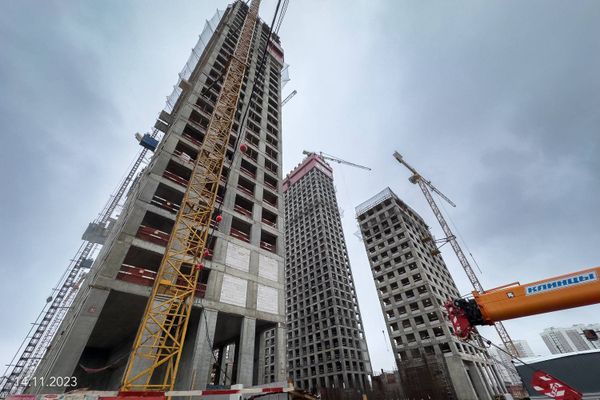 Ход строительства ЖК «Вейв» за Ноябрь 2023 г., фото №2