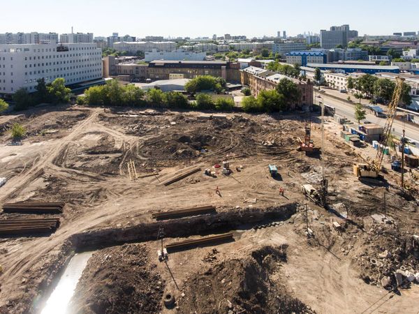 Ход строительства ЖК «Левел Южнопортовая» за Июнь 2022 г., фото №5