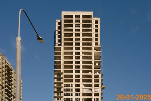 Ход строительства ЖК «Кутузовский квартал» за Январь 2025 г., фото №3