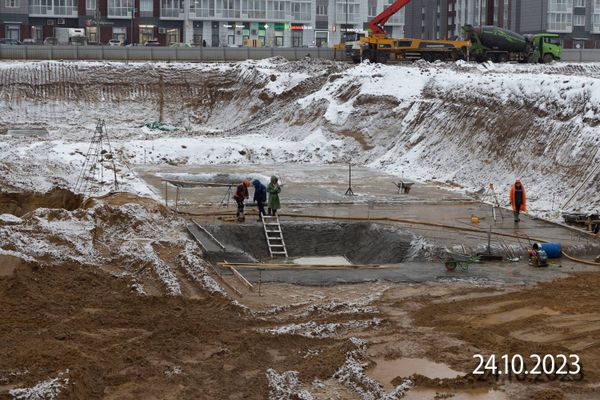 Ход строительства ЖК «Деснаречье» за Октябрь 2023 г., фото №2