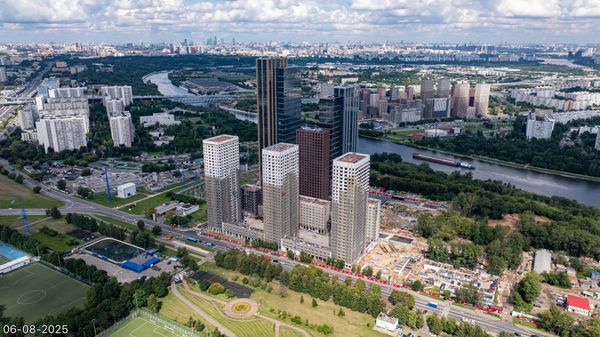 Ход строительства ЖК «Вейв» за Август 2025 г., фото №4
