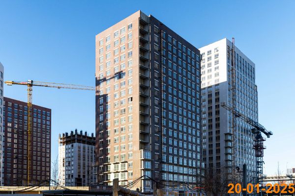 Ход строительства ЖК «Большая Академическая 85» за Январь 2025 г., фото №5