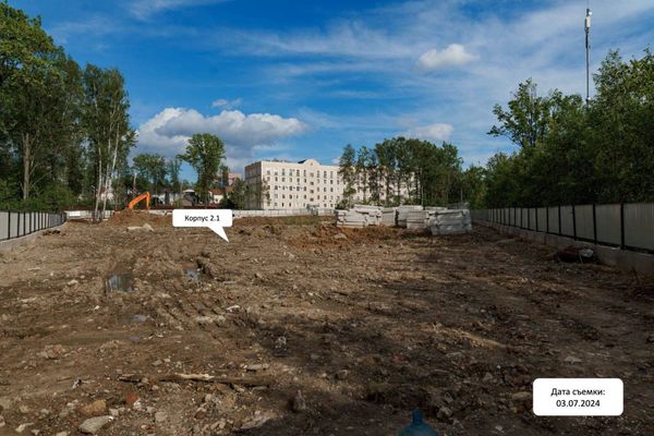 Ход строительства ЖК «Ольховый Квартал» за Июль 2024 г., фото №2
