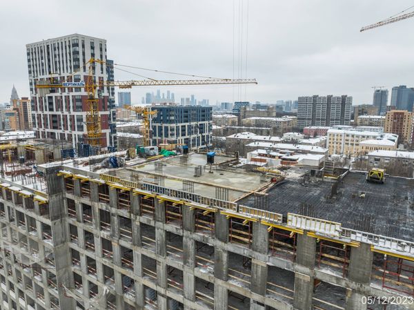 Ход строительства ЖК «Петровский парк II» за Декабрь 2023 г., фото №2