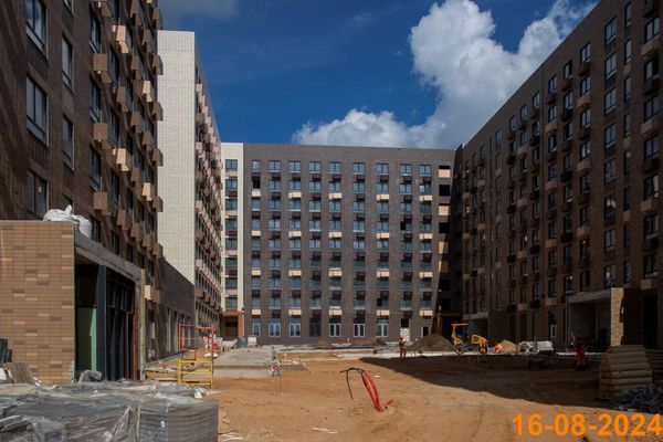 Ход строительства ЖК «Середневский лес» за Август 2024 г., фото №5
