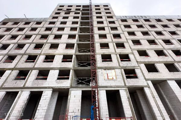 Ход строительства ЖК «Дмитровское небо» за Ноябрь 2023 г., фото №4