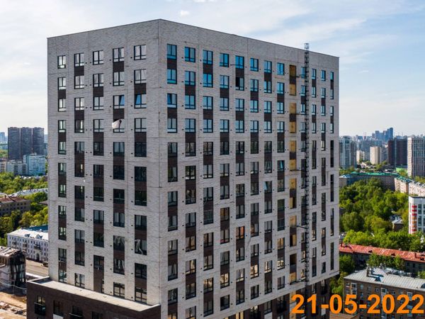 Ход строительства ЖК «Руставели 14» за Май 2022 г., фото №3
