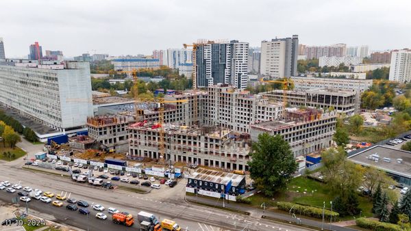 Ход строительства ЖК «Обручева 30» за Октябрь 2024 г., фото №3