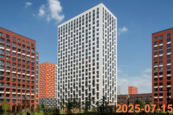Ход строительства ЖК «Саларьево парк» за Июль 2025 г., фото №2