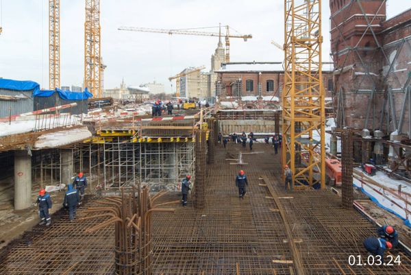 Ход строительства ЖК «Бадаевский» за Март 2024 г., фото №3