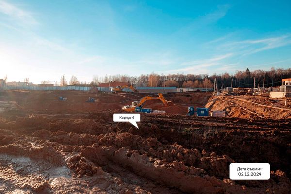Ход строительства ЖК «Квартал Марьино» за Декабрь 2024 г., фото №4