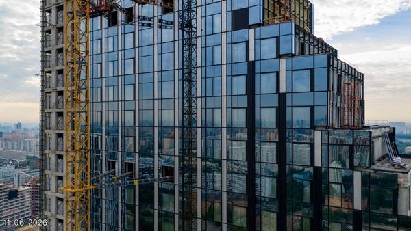 Ход строительства ЖК «Обручева 30» за Июнь 2026 г., фото №3