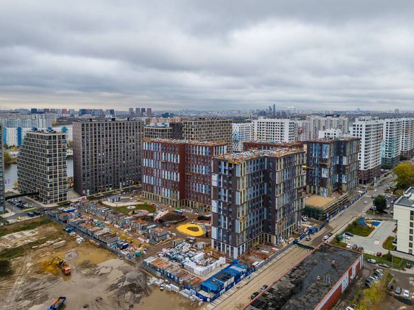 Ход строительства ЖК «Ривер Парк Коломенское» за Октябрь 2025 г., фото №5