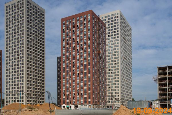 Ход строительства ЖК «Кавказский бульвар 51» за Сентябрь 2024 г., фото №3