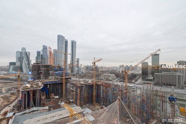 Ход строительства ЖК «Бадаевский» за Февраль 2025 г., фото №2