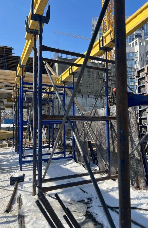Ход строительства ЖК «Берег» за Март 2025 г., фото №3