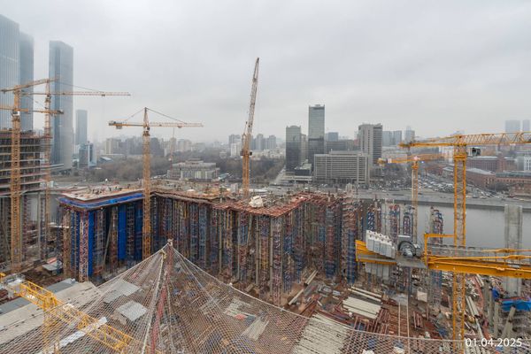 Ход строительства ЖК «Бадаевский» за Апрель 2025 г., фото №3