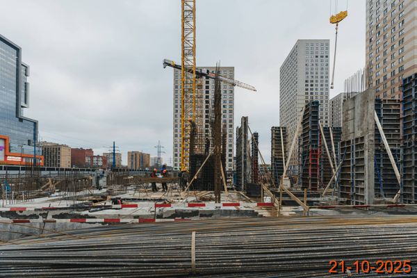 Ход строительства ЖК «Кронштадтский 9» за Октябрь 2025 г., фото №3