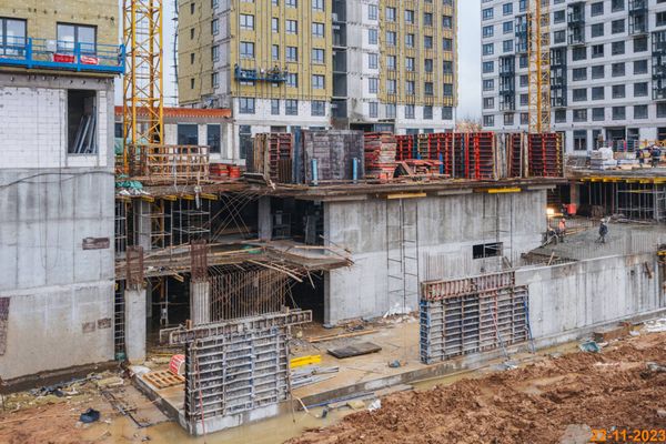 Ход строительства ЖК «Полар» за Ноябрь 2023 г., фото №3