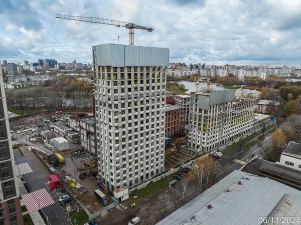 Ход строительства ЖК «Михалковский» за Ноябрь 2024 г., фото №4