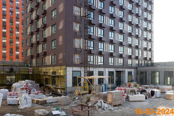 Ход строительства ЖК «Волжский парк» за Март 2024 г., фото №5