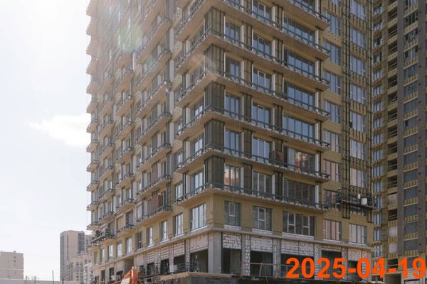 Ход строительства ЖК «Кутузовский квартал» за Апрель 2025 г., фото №4