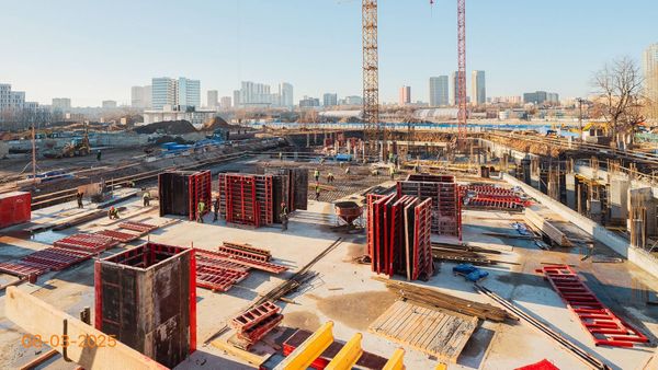 Ход строительства ЖК «МАРК» за Март 2025 г., фото №4