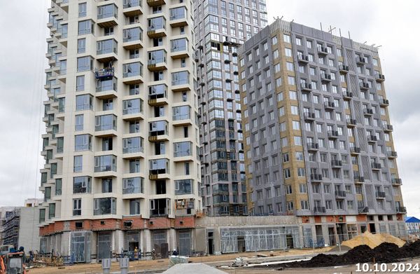 Ход строительства ЖК «Квартал Шагал» за Октябрь 2024 г., фото №2
