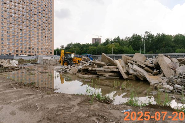 Ход строительства ЖК «Алтуфьевское 53» за Июль 2025 г., фото №2