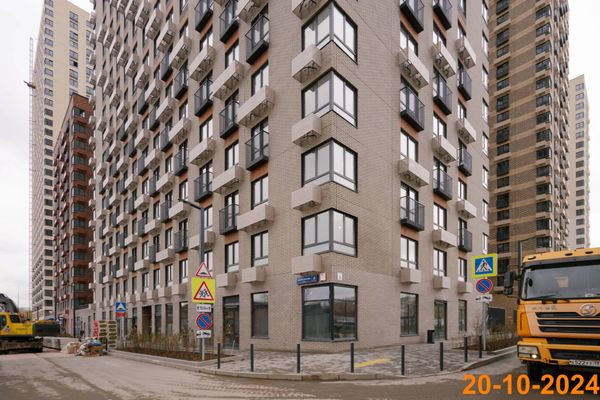 Ход строительства ЖК «Руставели 14» за Октябрь 2024 г., фото №2