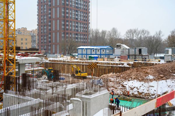 Ход строительства ЖК «УНО Горбунова» за Март 2026 г., фото №2