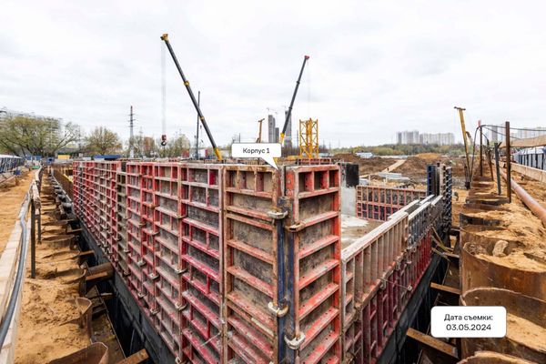 Ход строительства ЖК «Квартал Домашний» за Май 2024 г., фото №4