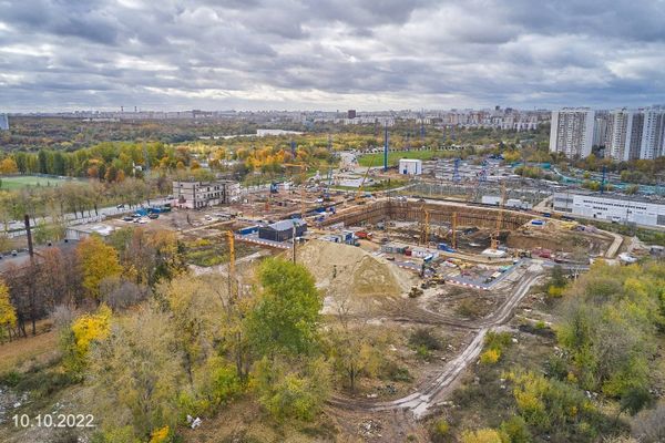 Ход строительства ЖК «Вейв» за Октябрь 2022 г., фото №2